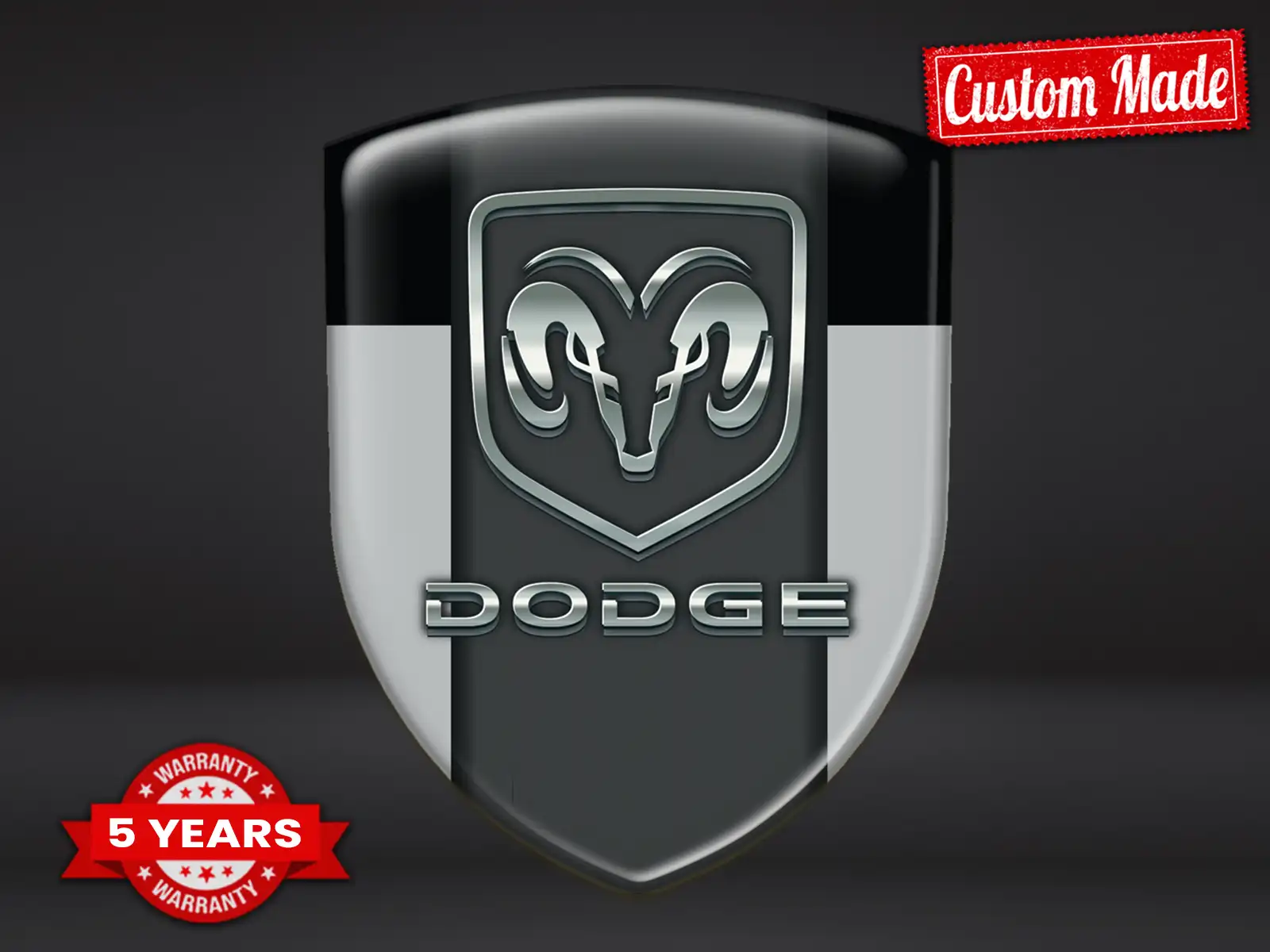 Dodge Custom Business Aufkleber Stil Max Pro Langlebig